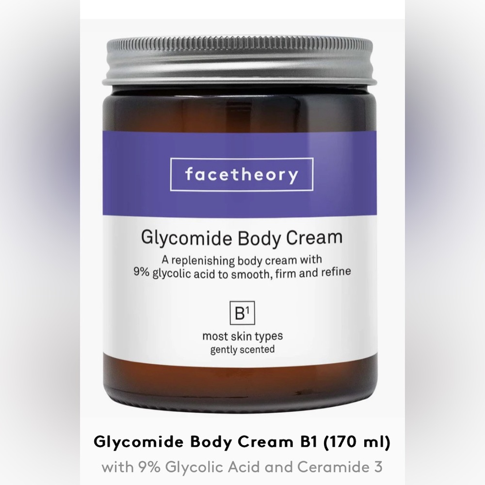 Facetheory Glycomide body cream